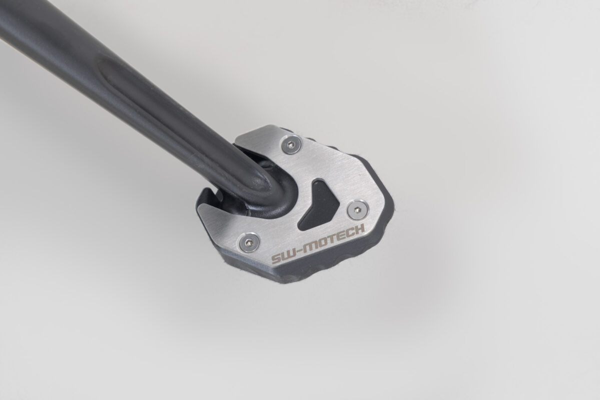 Extension for side stand foot – Black/Silver. BMW R 12 G/S (25-).