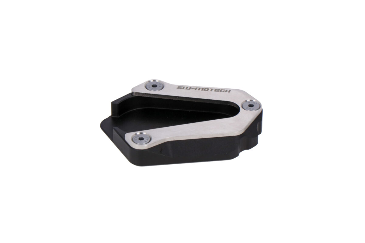 Extension for side stand foot – Black/Silver. Triumph Tiger 900 Rally/Pro.