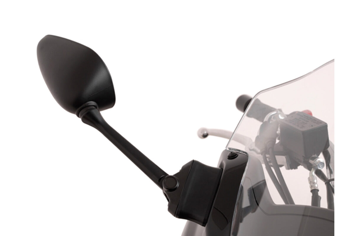 Mirror extension – Profile. Black. Suzuki. GSF 650 S. 09-.