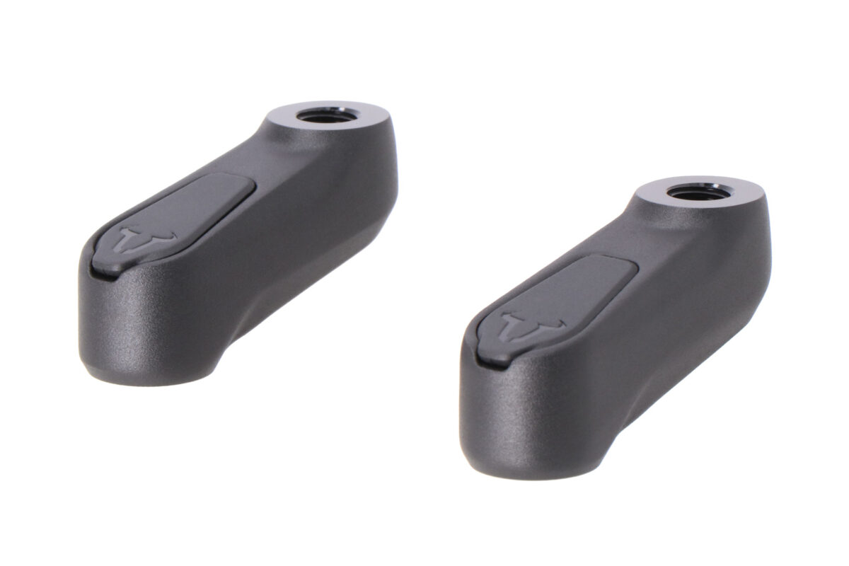 Mirror extension – Handlebar extension. Black. Low. Universal. M10.