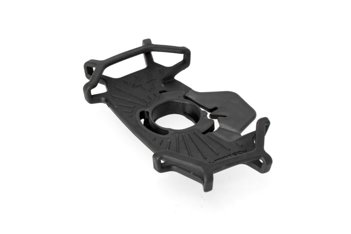 T-Lock holder for smartphone small – With silicone straps.