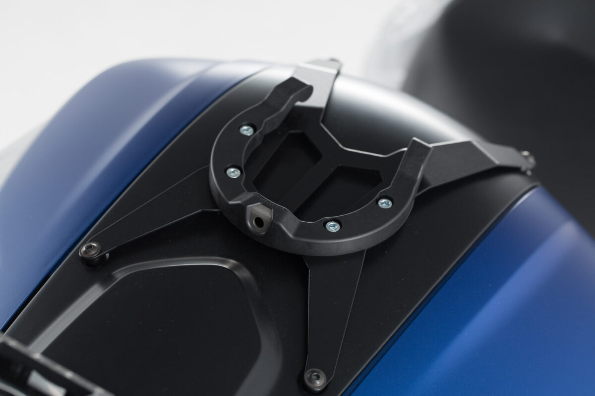 ION tank ring – Black. BMW F800 R/S/ST/GT. Without screws.